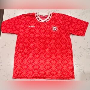 Vintage Soccer Shirt Adult Large Made In The‎ U.S.A.